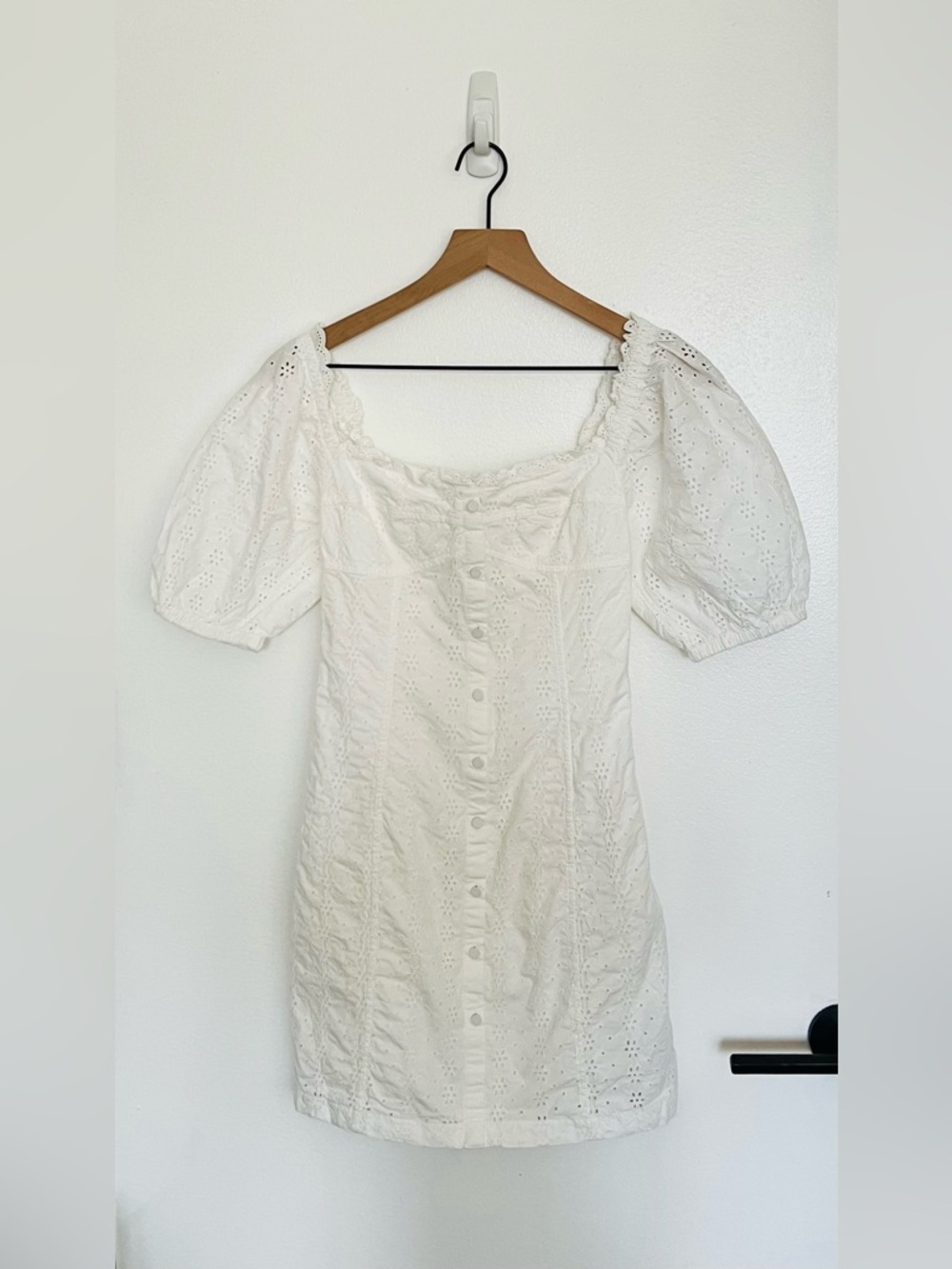 NWOT 3 set - GAP dresses XXS Black & White Mini Dress - Puff Sleeve and Straps - Picture 6 of 14